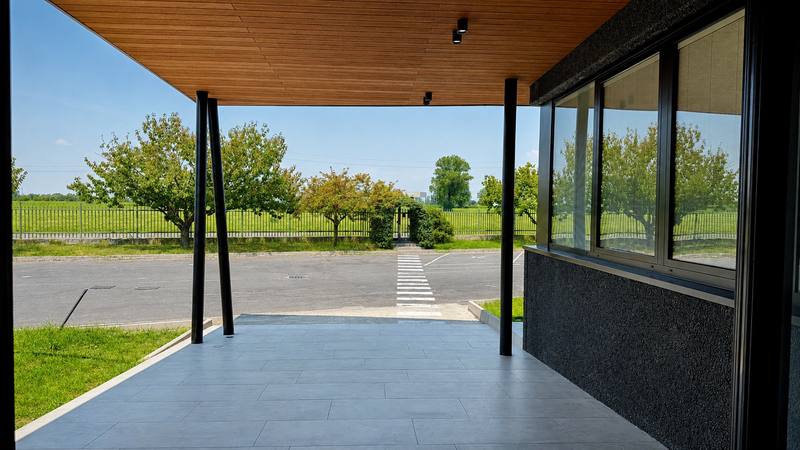 Vista dal portico